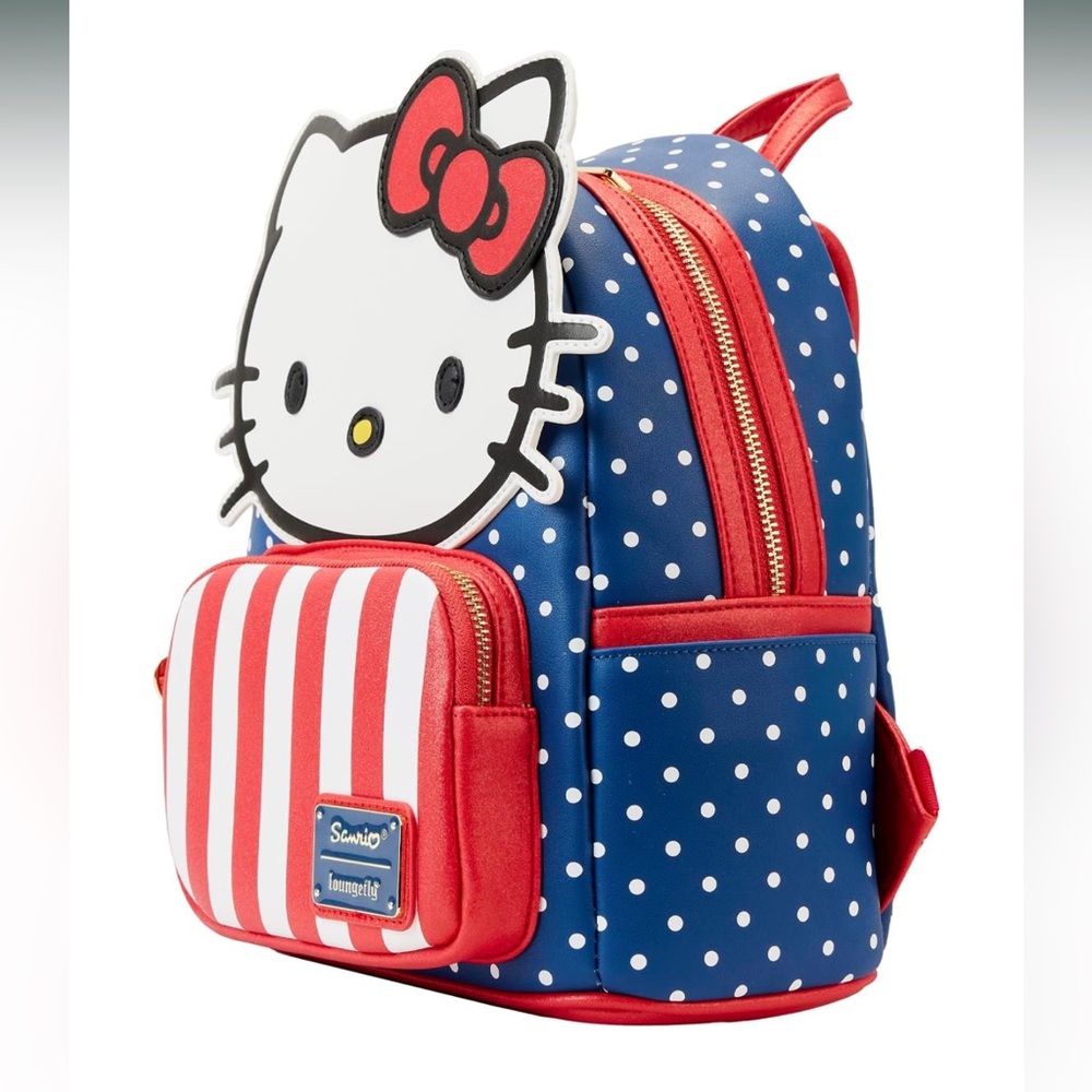 Loungefly Hello Kitty Patriotic Mini Backpack
